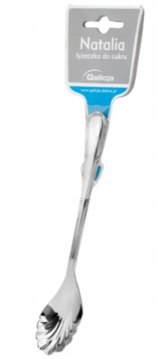 ملعقة سكر ناتاليا فضية 1 قطعة #1