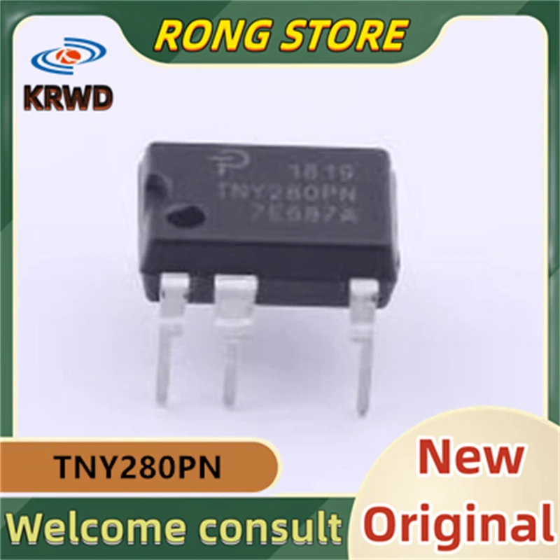 

(10 шт.) TNY280PN Новый и оригинальный чип IC TNY280PN TNY280P TNY280 DIP-7