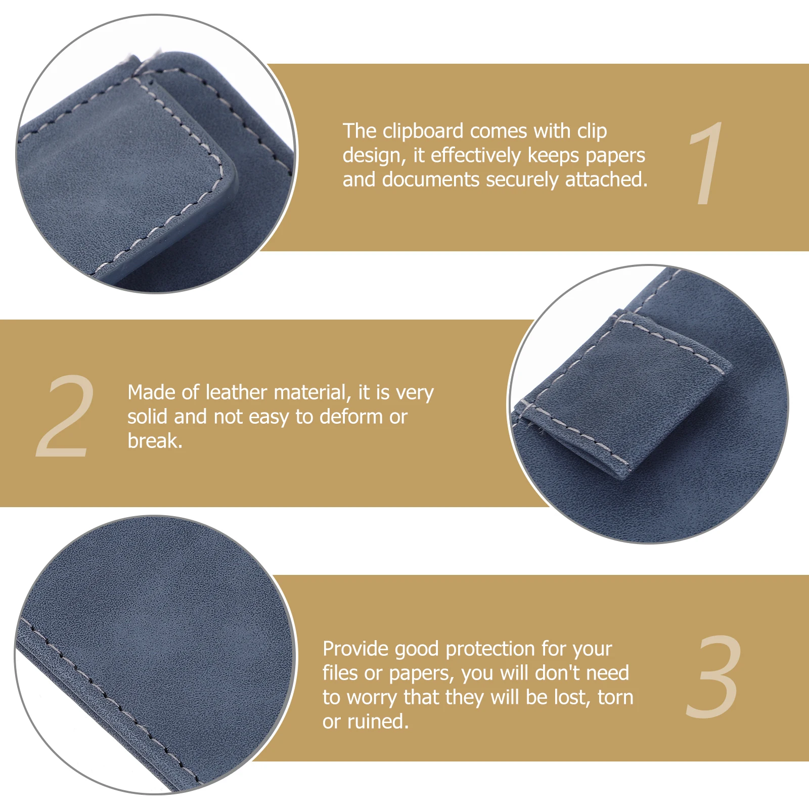 

File Holder Clipboard Multi-Function Writing Board Conference Document Organizer Paper Clip Menu Holder