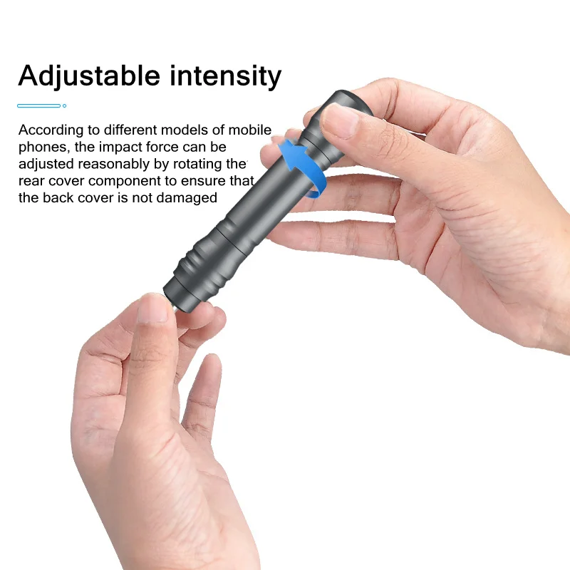 TE-799 Blasting Pen for Mobile Phone Tempered Glass Back Panel Break Crack Demolishing Pen Phone Repair Blasting Tools
