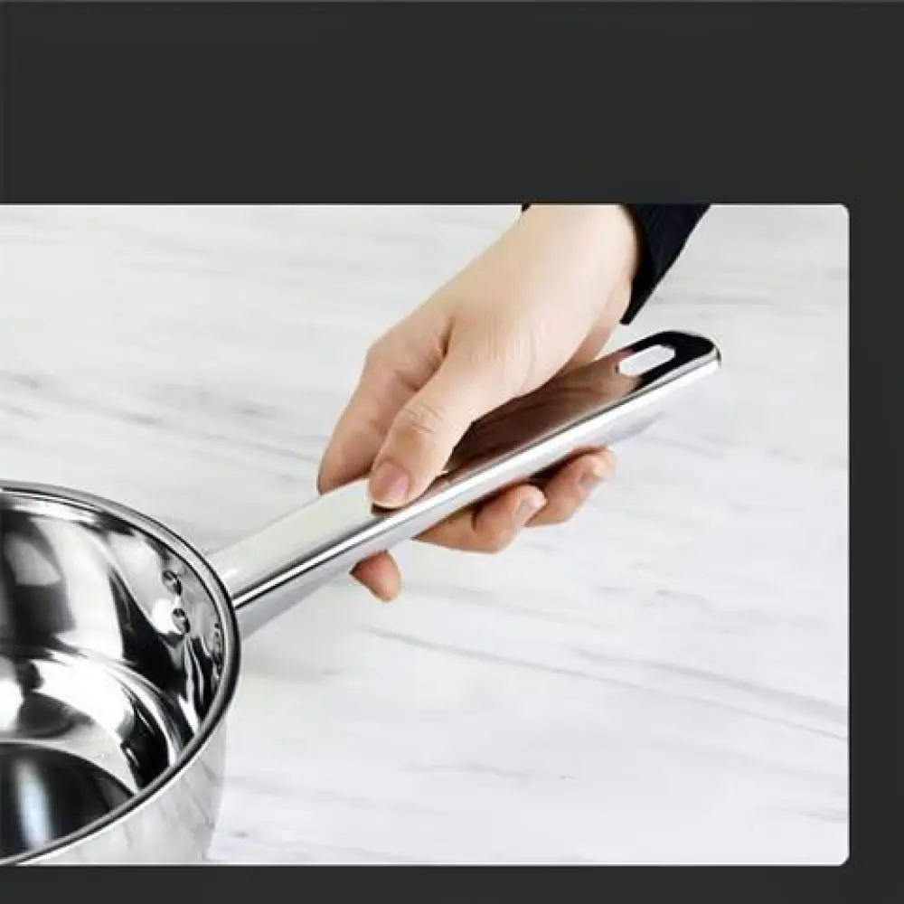 Stainless Steel Water Ladle Ergonomic Long Handle Scoop Deepened Cooking Dipper Durable Kitchen Utensil Home Cleaning Tool