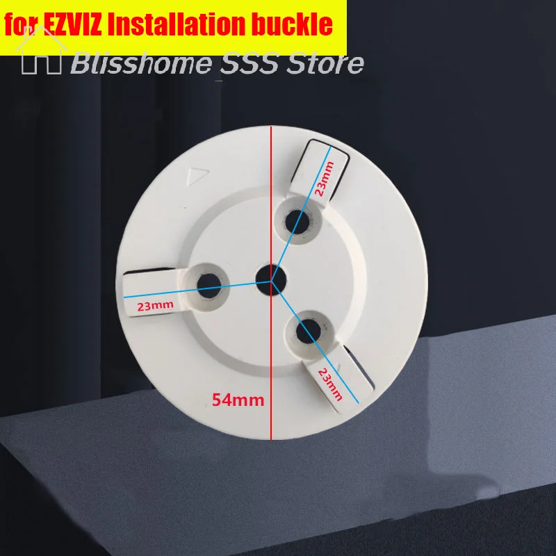 【S】1Pc Camera Base Bracket For Imou EZVIZ TP-LINK Card Holder Sticking Wall Hanging Inverted Installation Holder High Quali