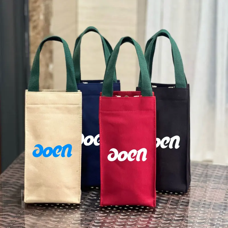 Kpop aoen Handheld Cup Portable Tote Bag Double-Layer Water Bottle Holder for Thermos Umbrella Cosmetic Cases