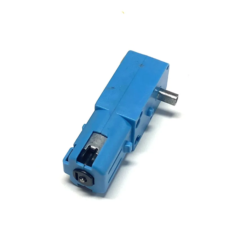 TT Motor 1:90 Metal Gear Robot Smart Car Geared Motor TT Motor Single Shaft Finished 1:90 Blue