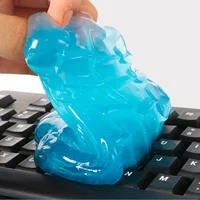 Car Cleaning Gel Slime 1pc Magic Dust Remover for Vents Computer Keyboards and Interior Accessories - ABS Resin Materia amagi 3