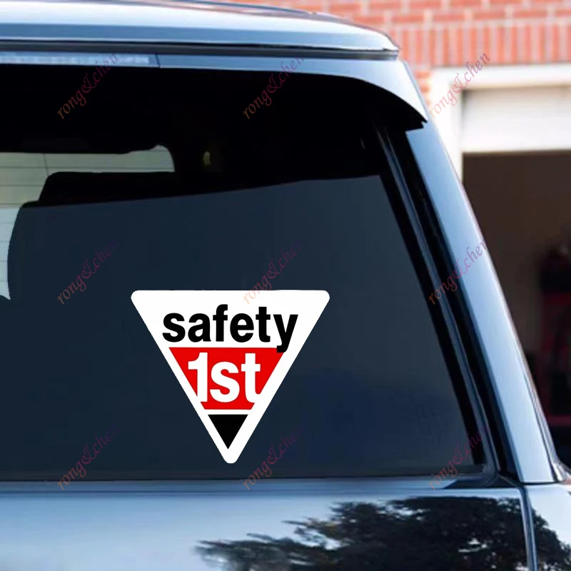 تسجيل سيارة ملصق السلامة 1ST لسيارة دراجة نارية خوذة سباق الكمبيوتر المحمول جذع الجسم نافذة السيارة لوح التزلج مقاوم للماء شارات الفينيل البلاستيكية #5