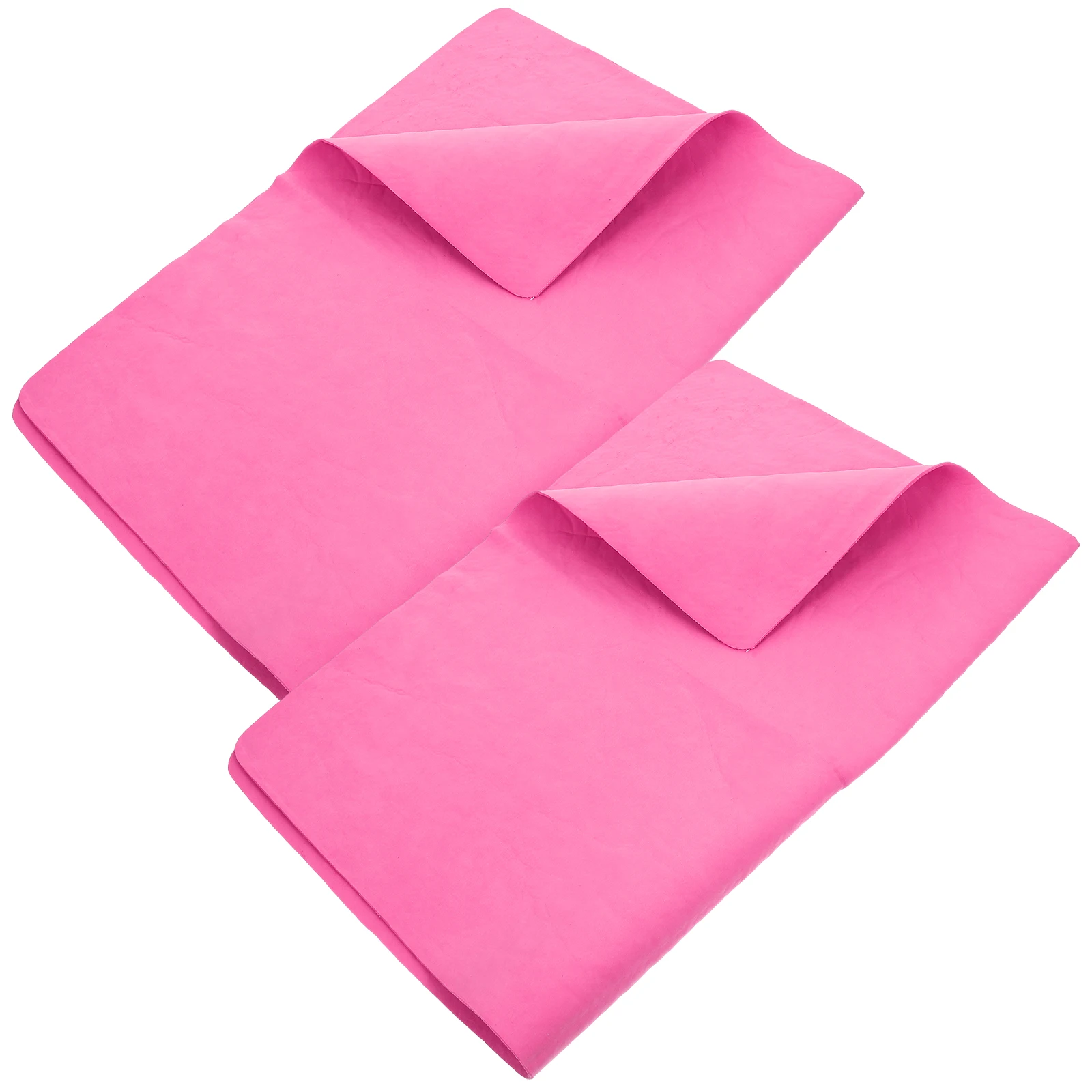 

2 Pcs Absorbent Towel Quick Dry Towels Puppy Bath Supplies Thickened Pink Puppy Cat Dog Bath Supplies