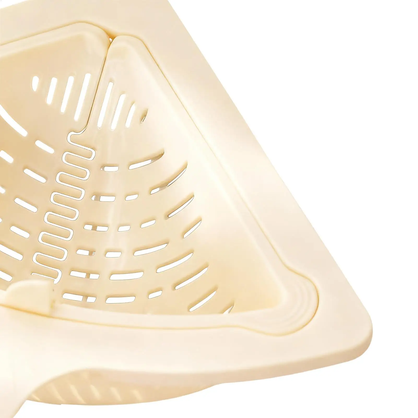 キッチンシンクストレーナーバスケット磁気式詰まり防止スポンジホルダー三角形シンクフードキャッチャーバスケット果物野菜麺用