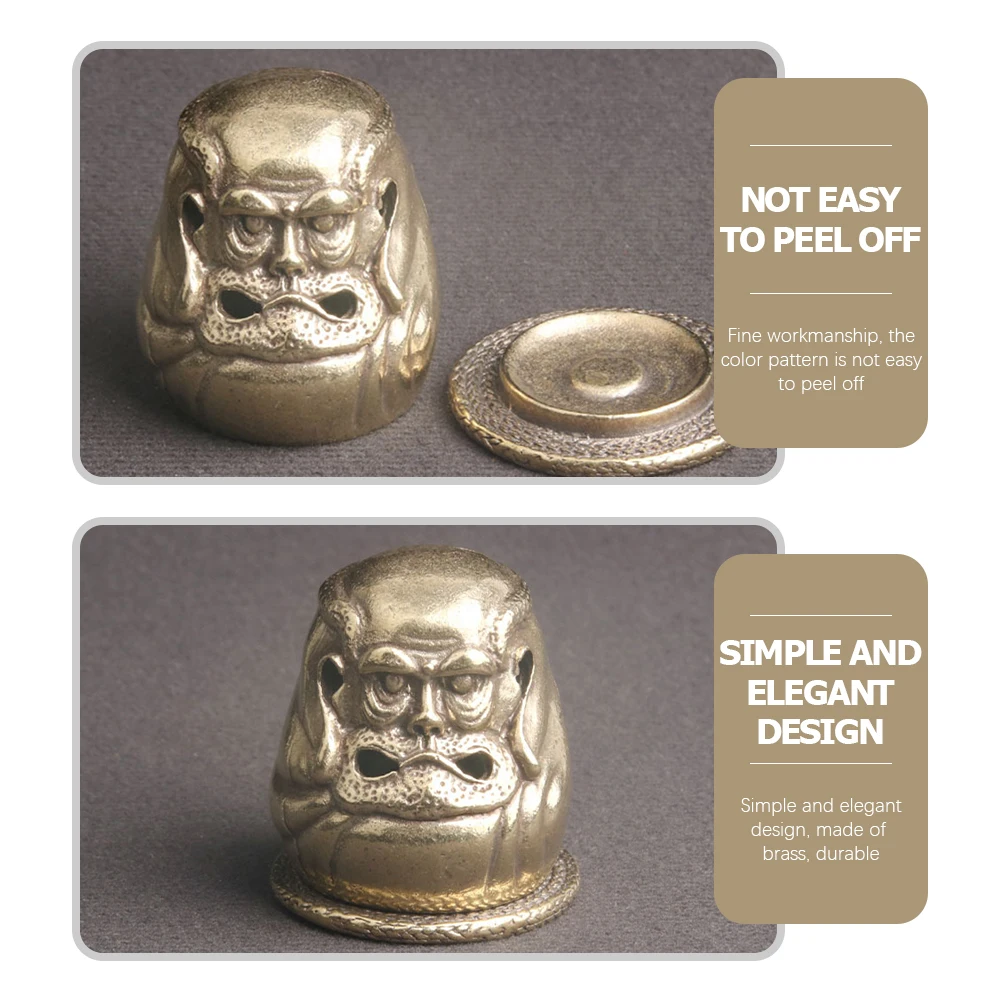 

Retro Aroma Stove Incense Burner Decor Office Buddha Stove Censer Holder Home Decor Craft Desktop nace Brass