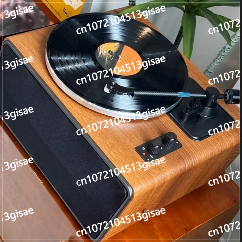 Gramo  Phone 2-Speed BT5.0 AUX-in Line-out RCA Output Player Turntable Retro Record Player LP Built-in Speakers Vintage view 2