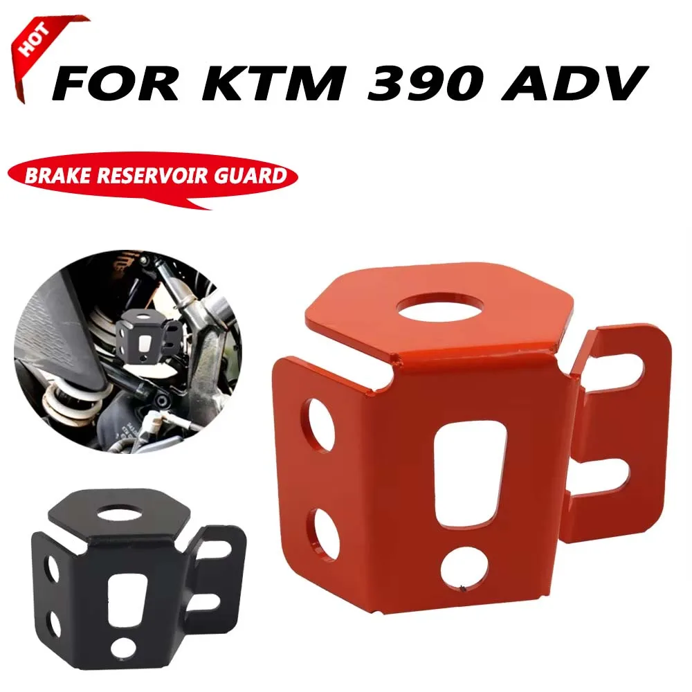 New 2023 Rear Brake Fluid Reservoir Guard Cover For KTM 390 ADVENTURE 390ADV DUKE 390 2019 2020 2021 2022 Motorcycle Accessories