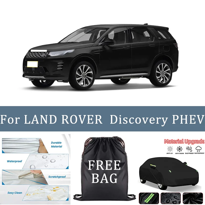 

Car cover For LAND ROVER Discovery PHEV Full cover Waterproof sun protection cover Scratch resistant cars accessories