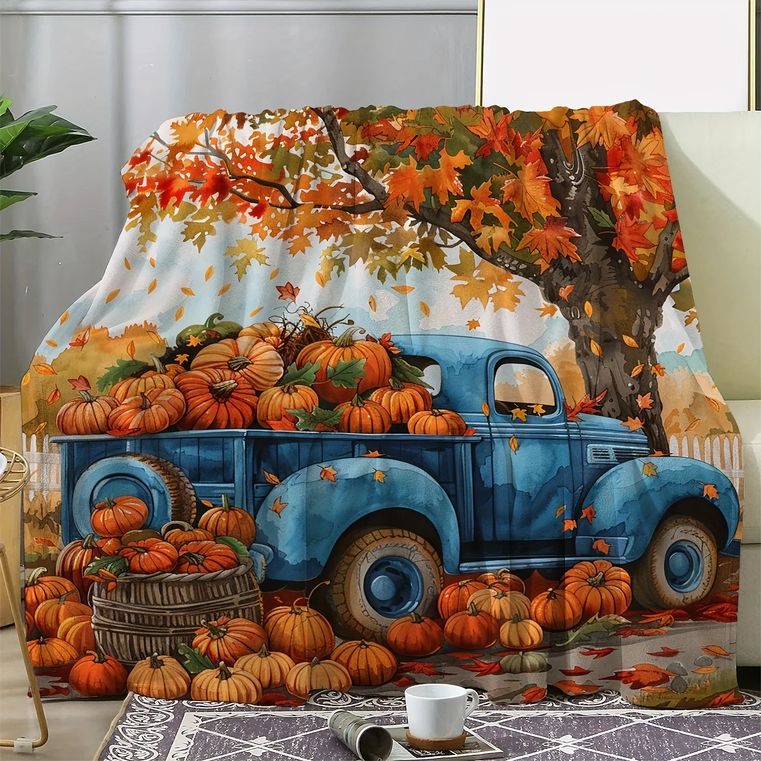 Flannel  Blanket - Ultra-Soft, Warm, Cozy, Blanket for Sofa, Bed, Office, Camping, Travel - Perfect Gift for Friends and Family