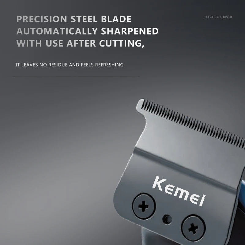 KEMEI Km-2384 Men's Hair Cutter Brushless 8000RPM Motor Powerful 2500mAh Charging Dock Quality Salon Beard Trimmer CE Supplier