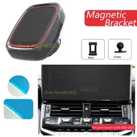 Car Phone Holder Magnetic For Toyota Land Cruiser LC300 2022-2023 GPS Strong Magnet Mount Bracket Base Interior accessories