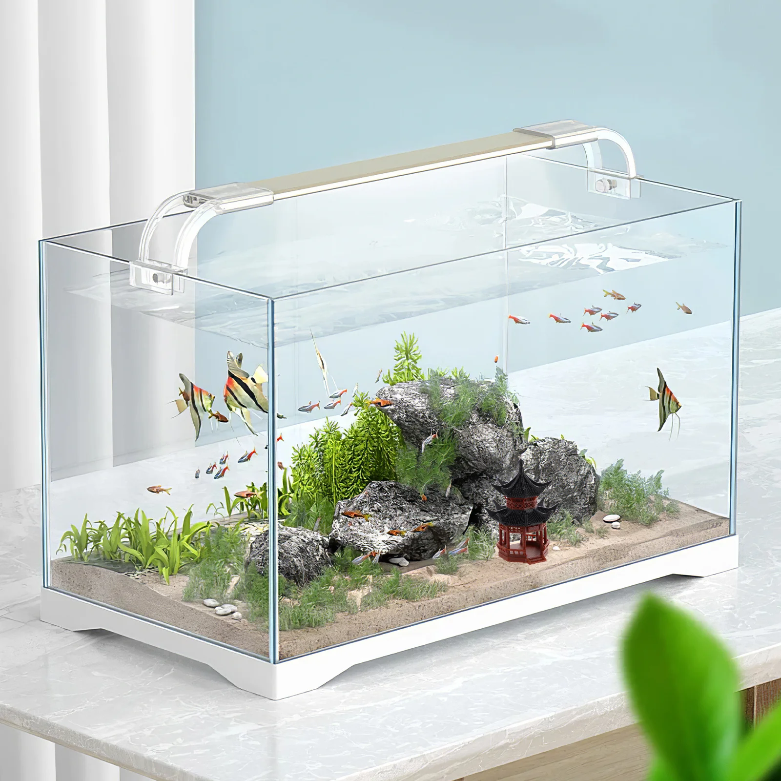 

Unique Miniature Asian Pagoda Decor for Micro Landscape Bonsai Setup Fairy Garden Ornament Japanese Style Mini Garden