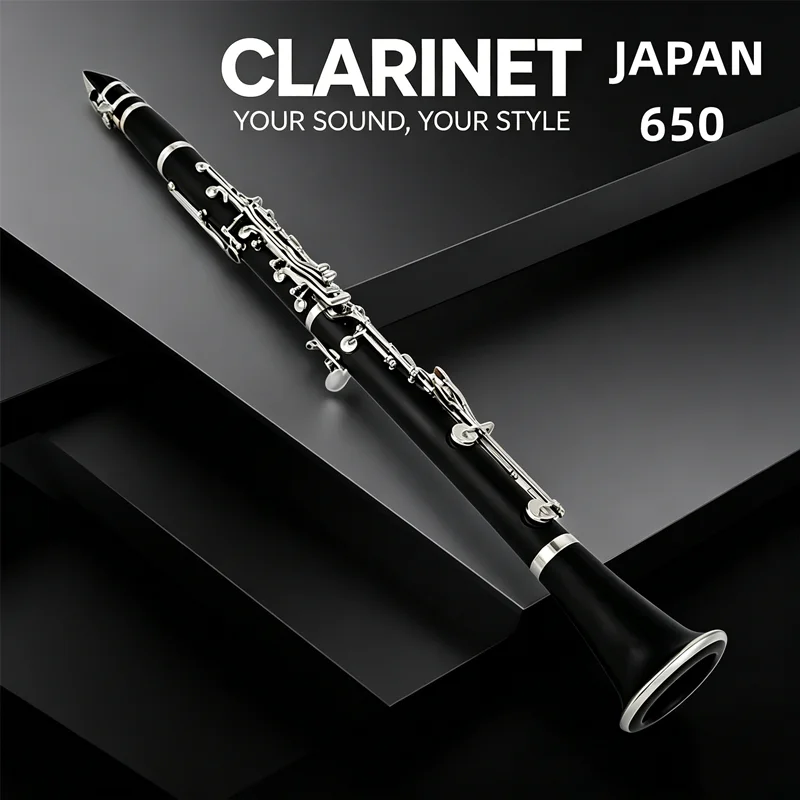 NEW Clarinet 17 Key Falling Tune B /bakelite pipe body material Clarinet Woodwind Instrument