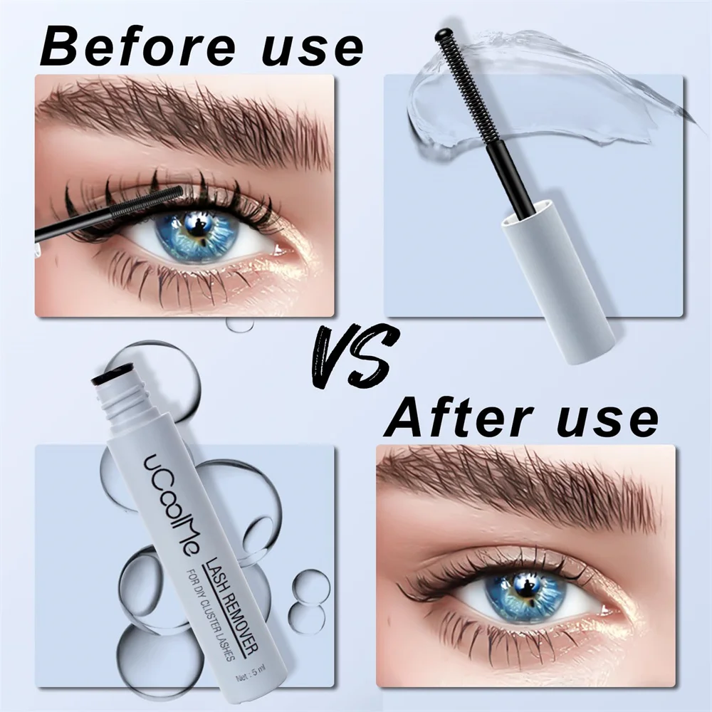 uCoolMe Lash Bond und Seal mit schnellem Kleberentferner, starkem Halt, 150 Stunden Wimpernverlängerung, wasserdichtes und langlebiges DIY-Make-up-Werkzeug – Detail 10