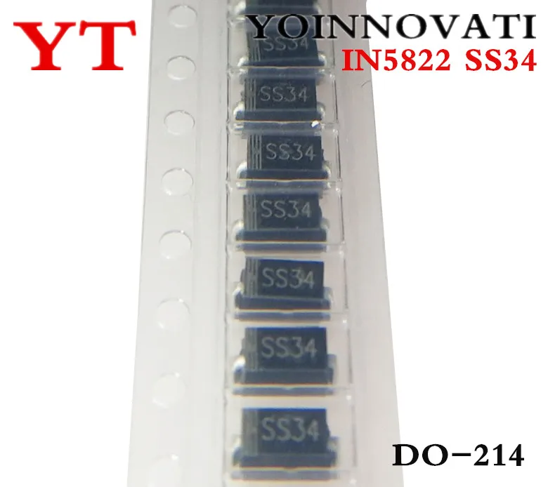 

2000pcs IN5822 SS34 DO-214AC 1N5822 SMD Schottky Barrier Diodes,integrated circuits& Best quality