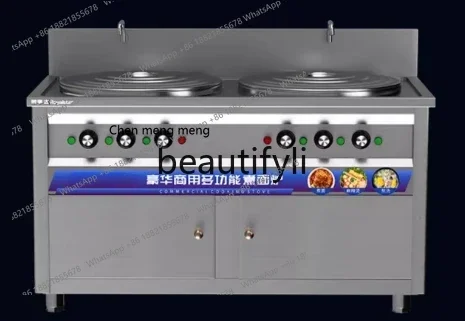

Z189 Плита для приготовления лапши с двойной головкой, плита для приготовления лапши, двойная бочка, ожоговой суп, порошок, многофункциональный малатанг