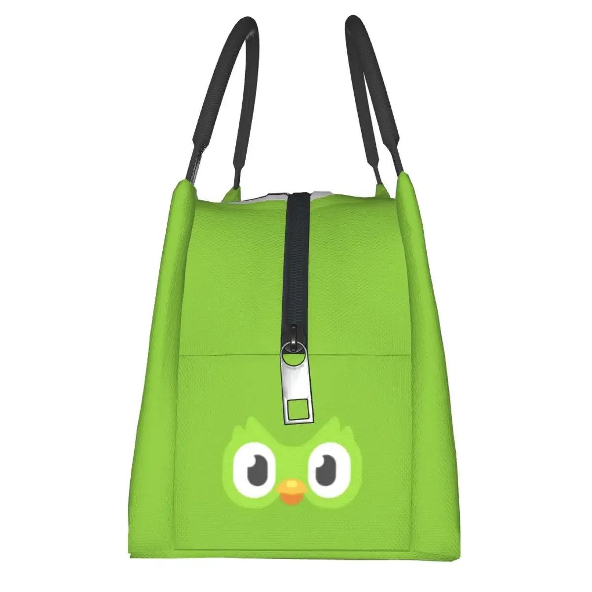 Duolingo Owl Duo 2 Lunch Bags Insulated Bento Box Waterproof Lunch Tote Picnic Bags Cooler Thermal Bag for Woman Student Office