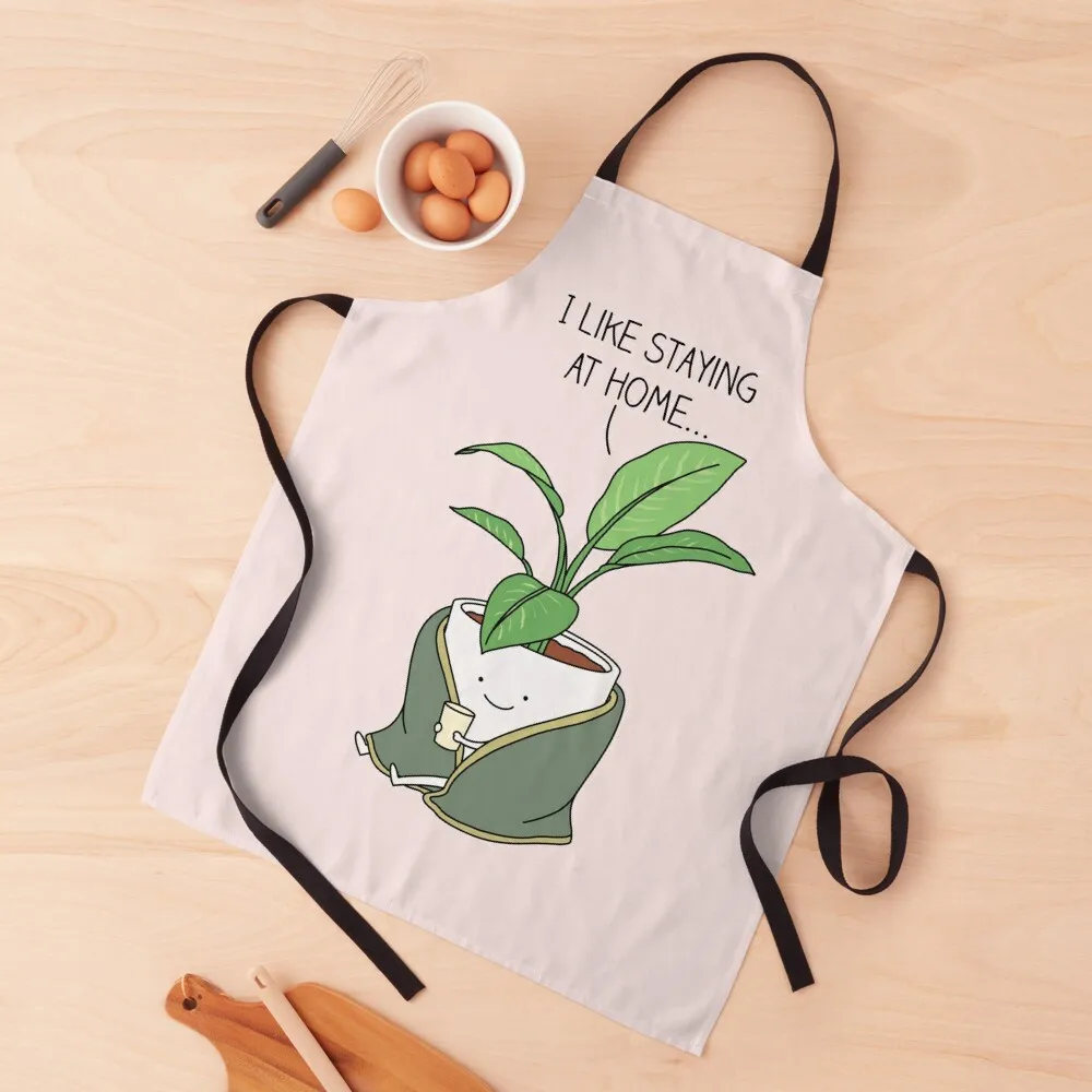 

House plant Apron Kitchen Aprons For Men Professional Barber Apron Women Kitchen Apron Chef Uniform Woman