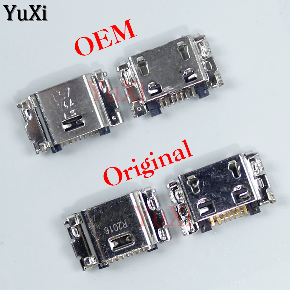 2/10pcs USB Charging Port For Samsung J1 J3 J5 J7 Charge Dock Socket Jack Connector For A7 A8 A10 J330 J530 J730 J100 J500 J5008 view 2