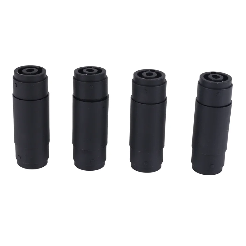 مكبر صوت A01F-4Pin/مكبر صوت أمبير أنثى إلى أنثى موصل كابل مقرنة مستقيمة (4 عبوات)