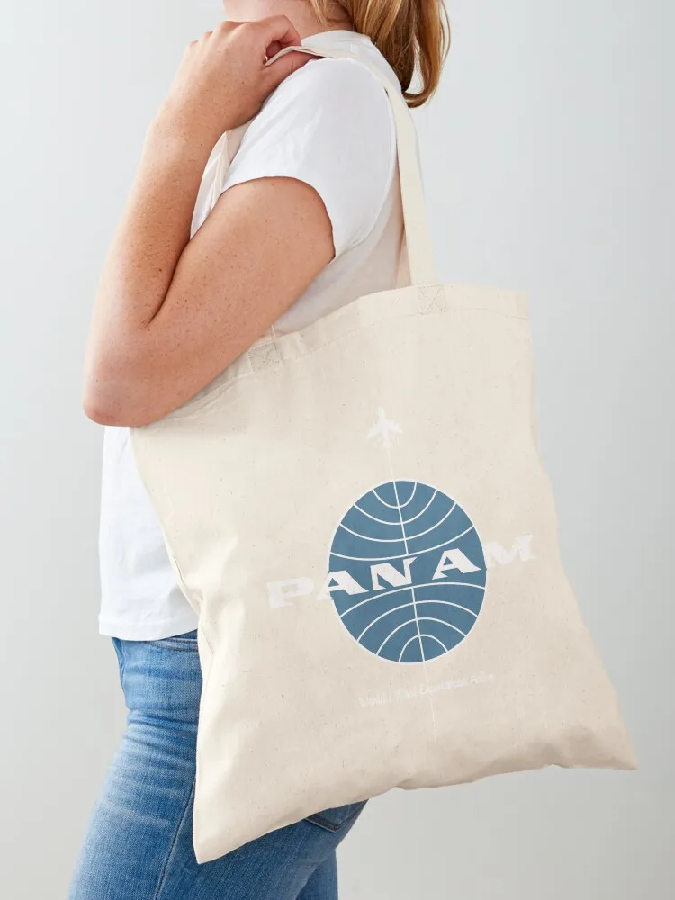 

Pan American World Airways Pan Am Tote Bag Shopping bags Women's bags supermarket folding bag reusable shopping bags