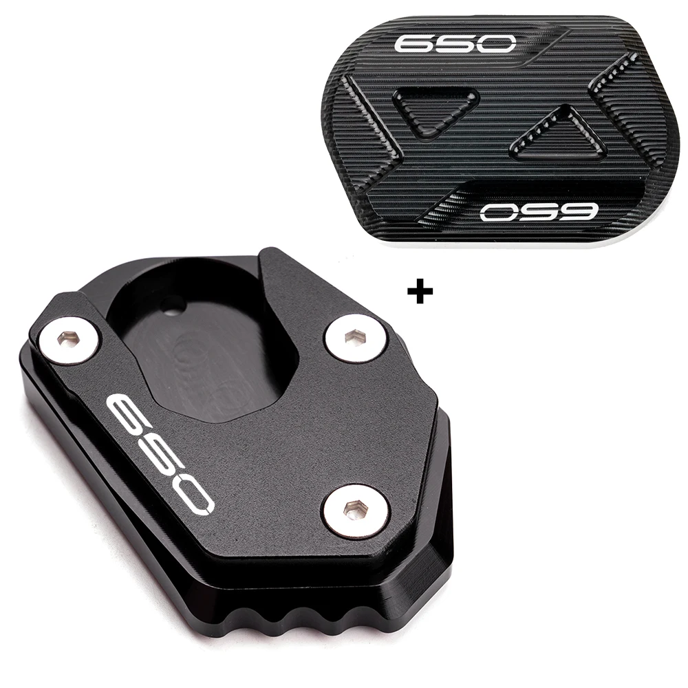 For Kawasaki Z650 Z900 Z900RS Z 900 650 Ninja650 Ninja 650 Motorcycle Kickstand Foot Side Stand Auxiliary Column Enlarger Pad