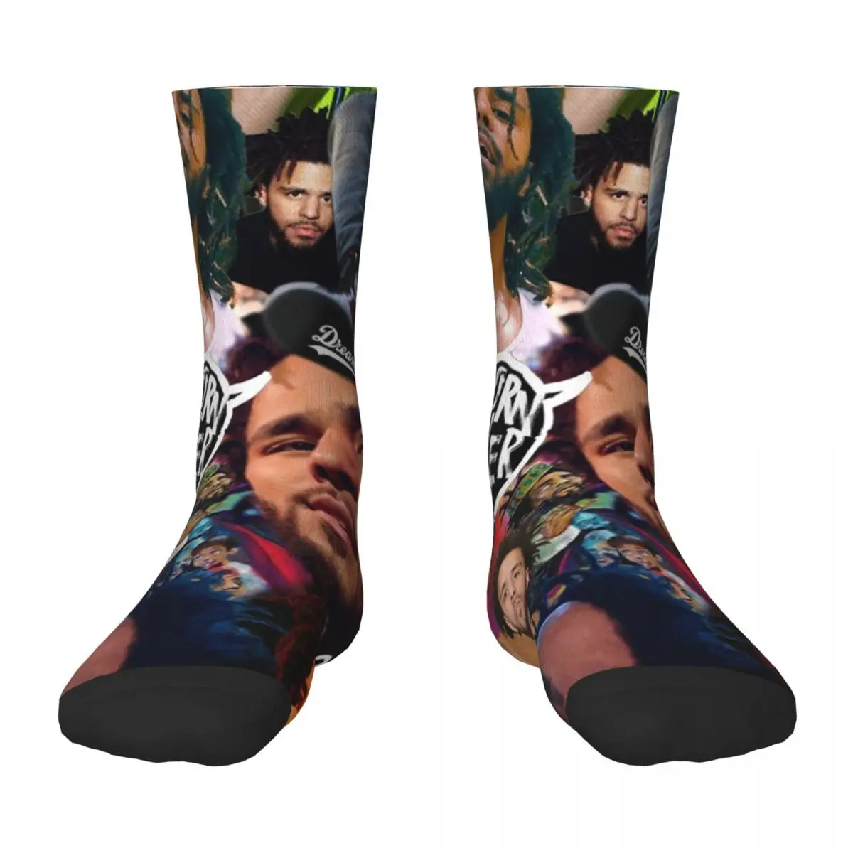 J Cole Collage Socks golf halloween Woman Socks Men's