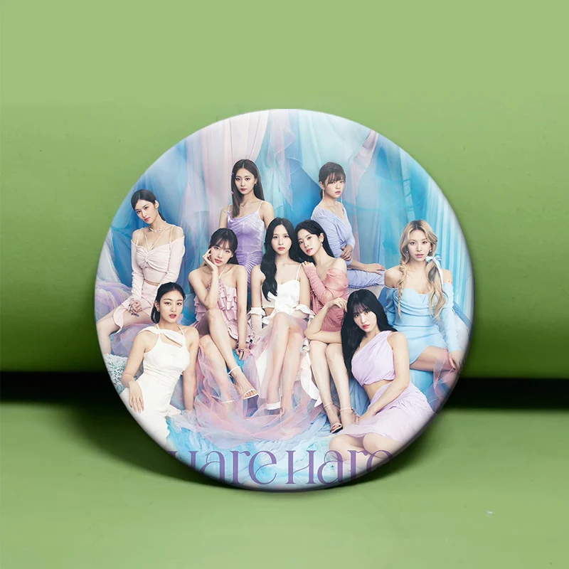 Broches de cantor de música pop, emblema do grupo de duas garotas, feito à mão, requintado, lindo, alfinetes esmaltados para mochila, acessórios de roupas, presentes