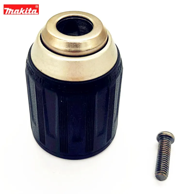 Makita-portabrocas sin llave, 1/ 2 ", 766027-7, DHP484, DDF484, DDF482, BHP452, BDF453, BDF452, LXFD01, LXPH05Z, XFD01RW, DHP485, DDF446, XPH10