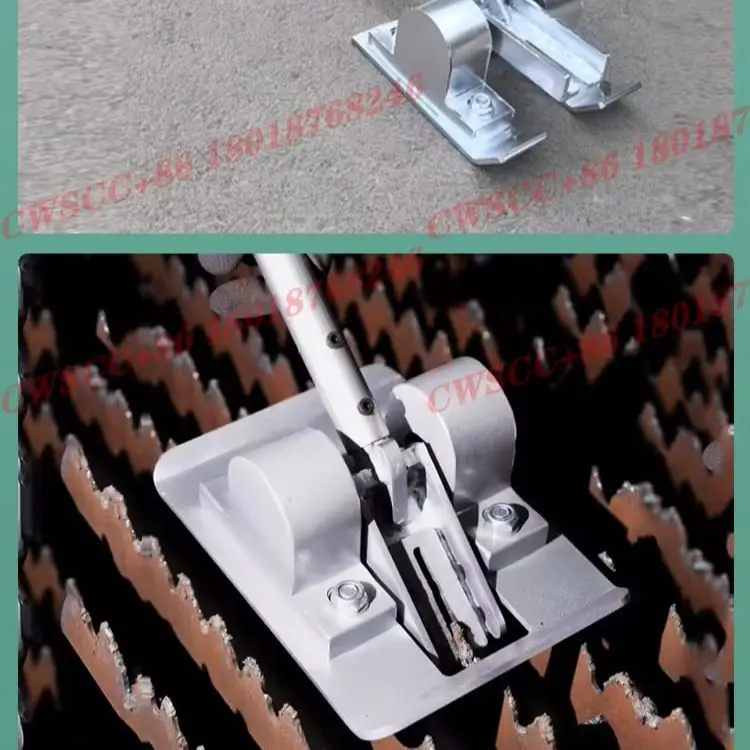 Laser cutting slag remover, rack and pinion blade waste slag cleaner, small manual slag remover, grader