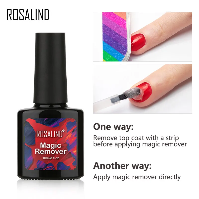 Rosalind base superior casaco 10ml embeber fora uv gel polonês manicure arte design magia removedor primer gel laca longa duração unha polonês