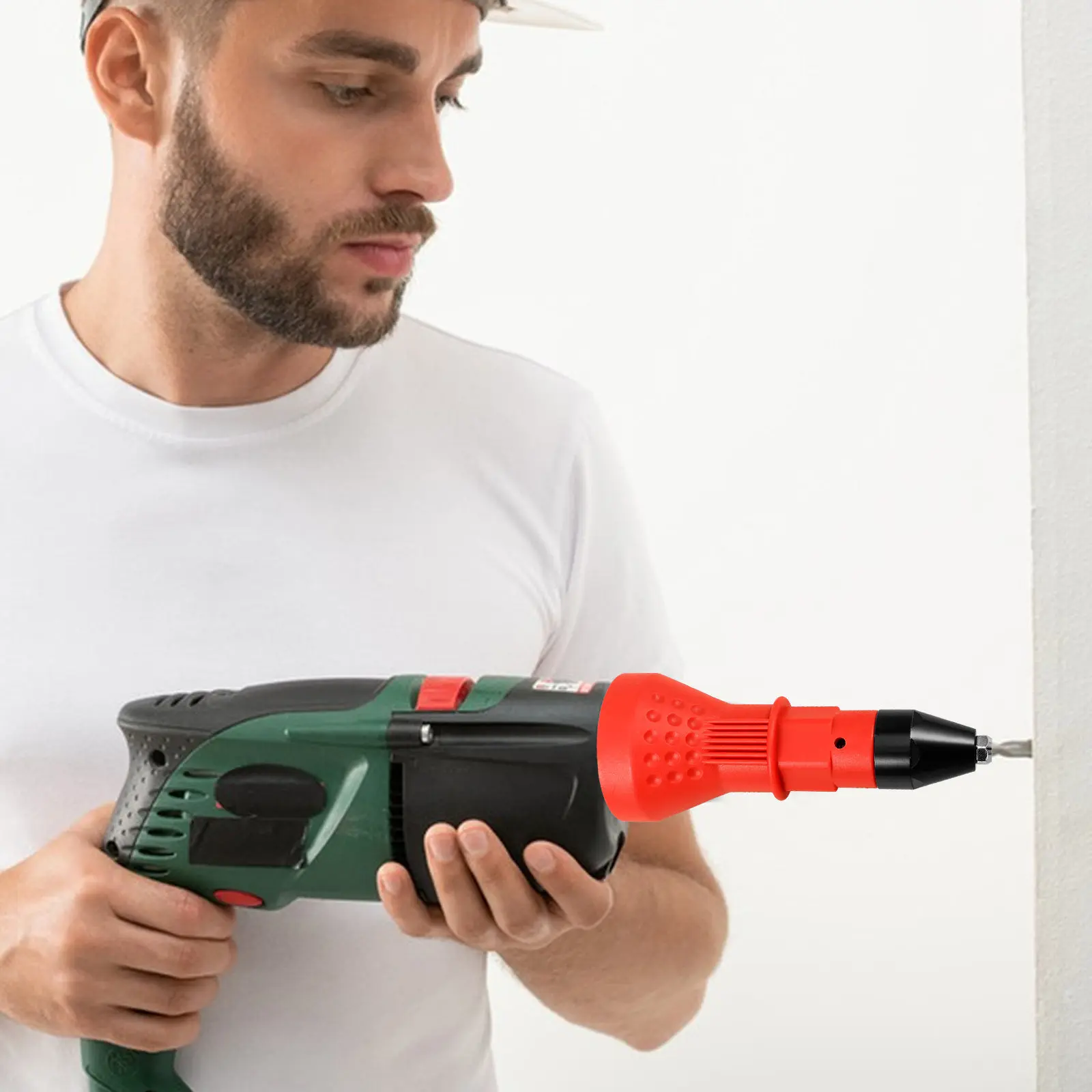 electric-drill-attachment-for-power-riveter-tool-adapter-durable-plastic-precision-connector-rivet-tool-parts-drill-rivet
