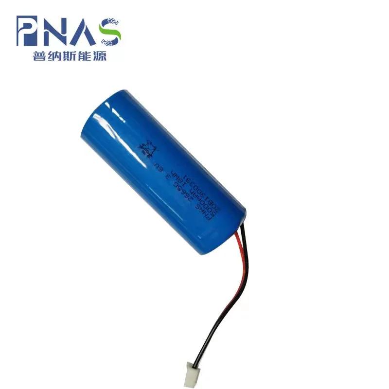 شراء المزيد سوف رخيصة 26650 بطارية ليثيوم أسطواني بطارية ليثيوم 5000 مللي أمبير 3.6 فولت الثلاثي قابلة للشحن سعة كبيرة جيدة