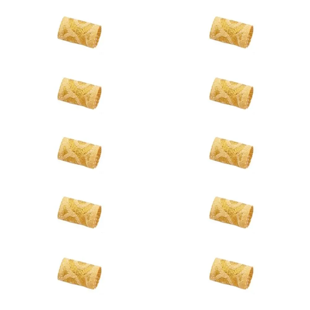 

10 шт./компл., мини-ткань, коса для волос, бусины, вышивка в стиле регги, красочные тканевые бусины для дредов, украшения в стиле хип-хоп для мужчин/женщин