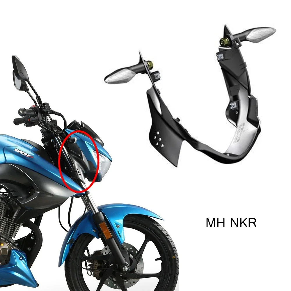 

New Fit MH NKR Motorcycle Original Accessories Front Lamp Decorative Shell Side Cover Side Shell For MH NKR125 NKR 125