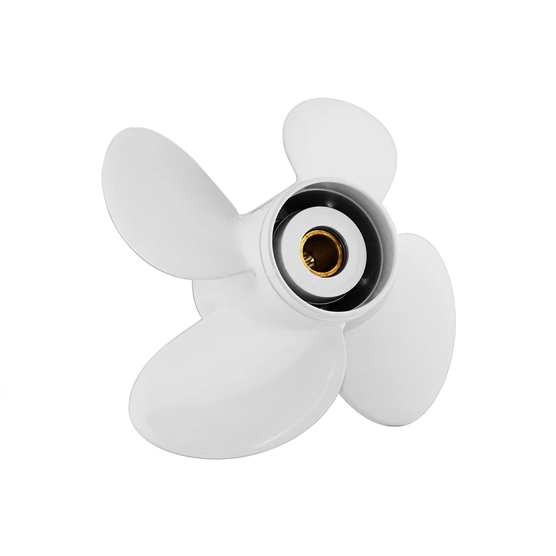 

Алюминиевый пропеллер для подвесного двигателя Boatman 13,8x10 для подвесного мотора Yamaha 50HP 60HP 70HP 115HP 130HP 15 зубьев, часть лодки, 4 лопасти