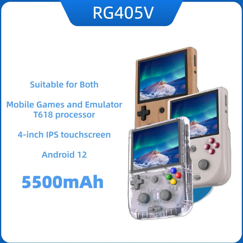 RG405V Handheld Video Game Console, 4 