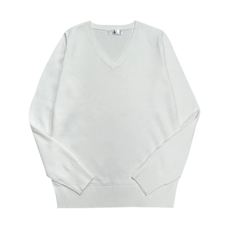 Moda giapponese originale stile campus pullover uniforme studenti e studentesse maglione lavorato a maglia maglione con scollo a V stile college autunno