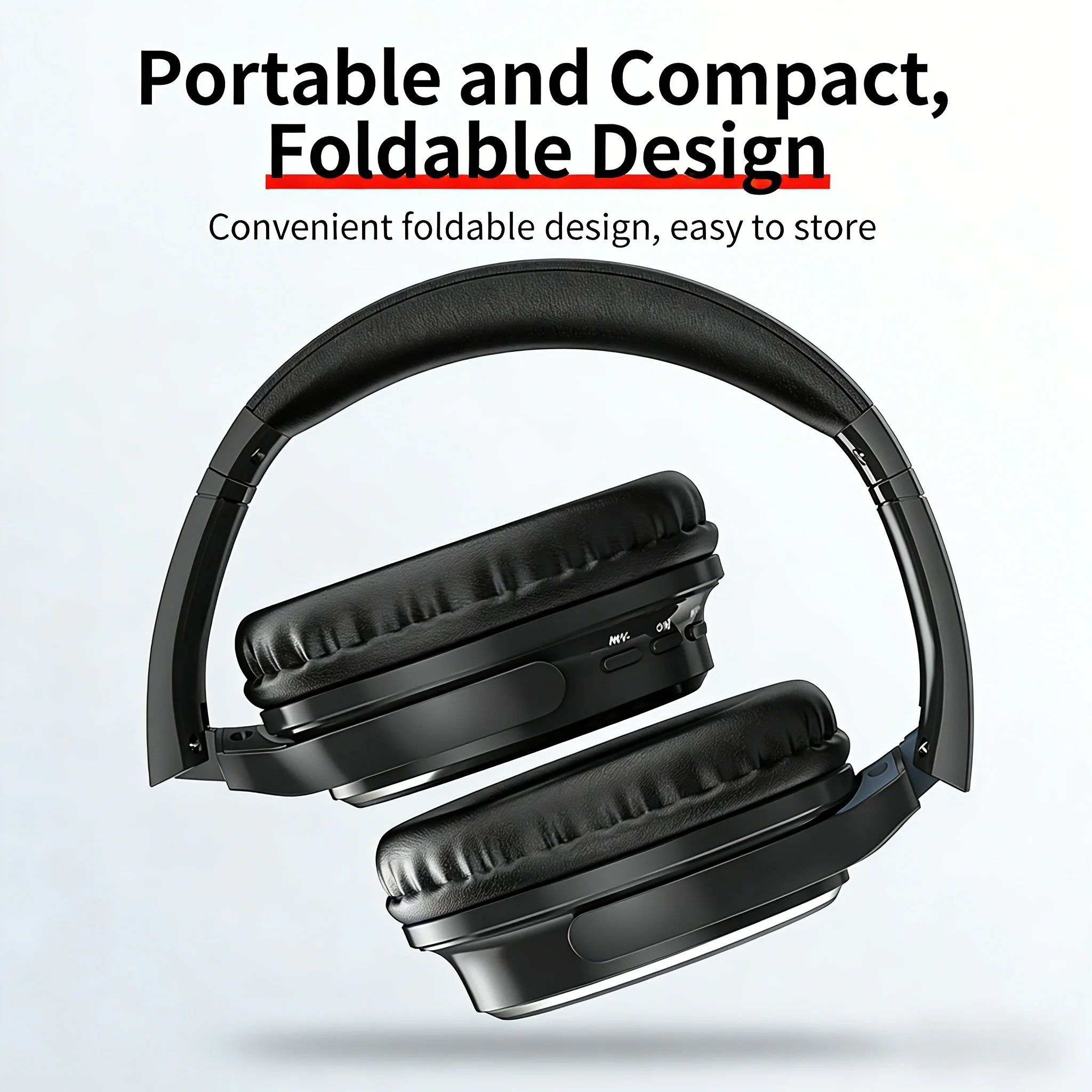

Наушники Bluetooth 6.0 в ретро-стиле, превосходное качество звука, ультралегкие и удобные, модные для спорта и уличной моды