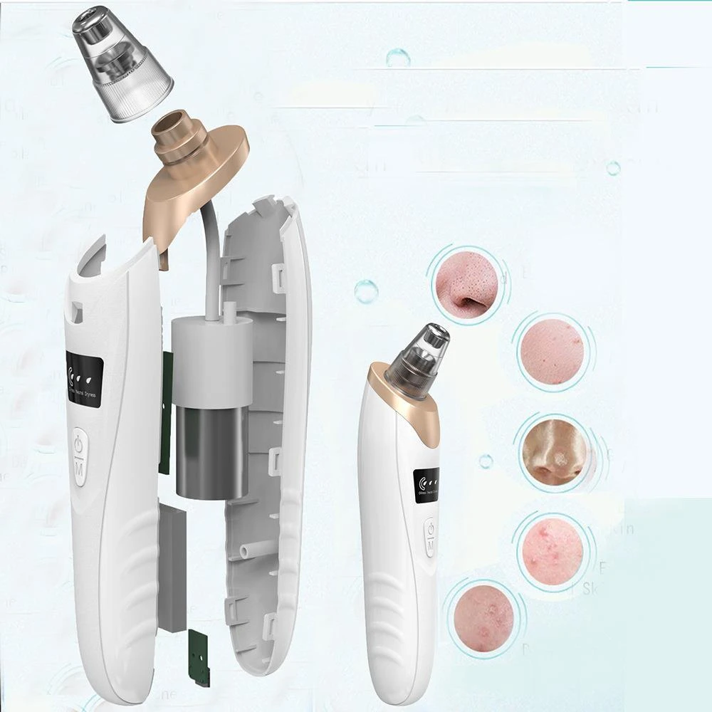 Electric Blackhead Remover Vacuum Acne Cleaner Black Spots Removal Facial Deep Cleansing Pore Cleaner Machine Skin Care Tools