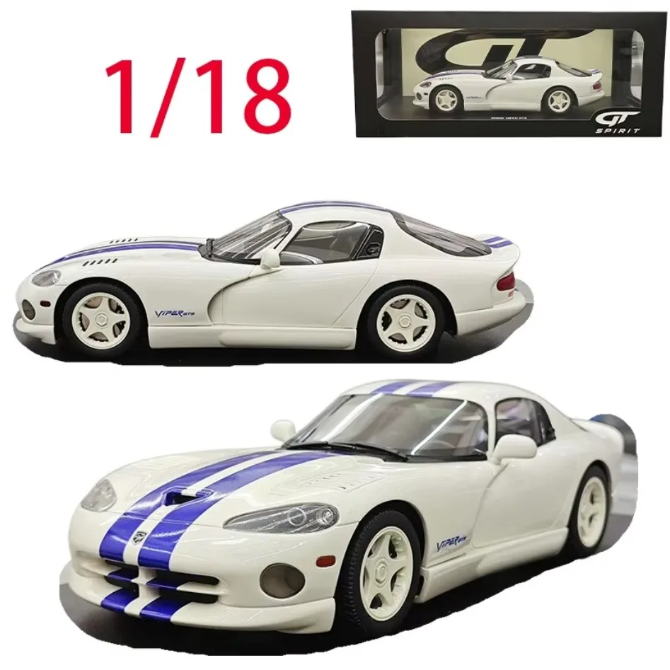 

Коллекционная модель автомобиля GT Spirit Dodge VIPER GTS из литой смолы, масштаб 1:18, игрушечная машинка для мальчиков, в оригинальной коробке, для демонстрации