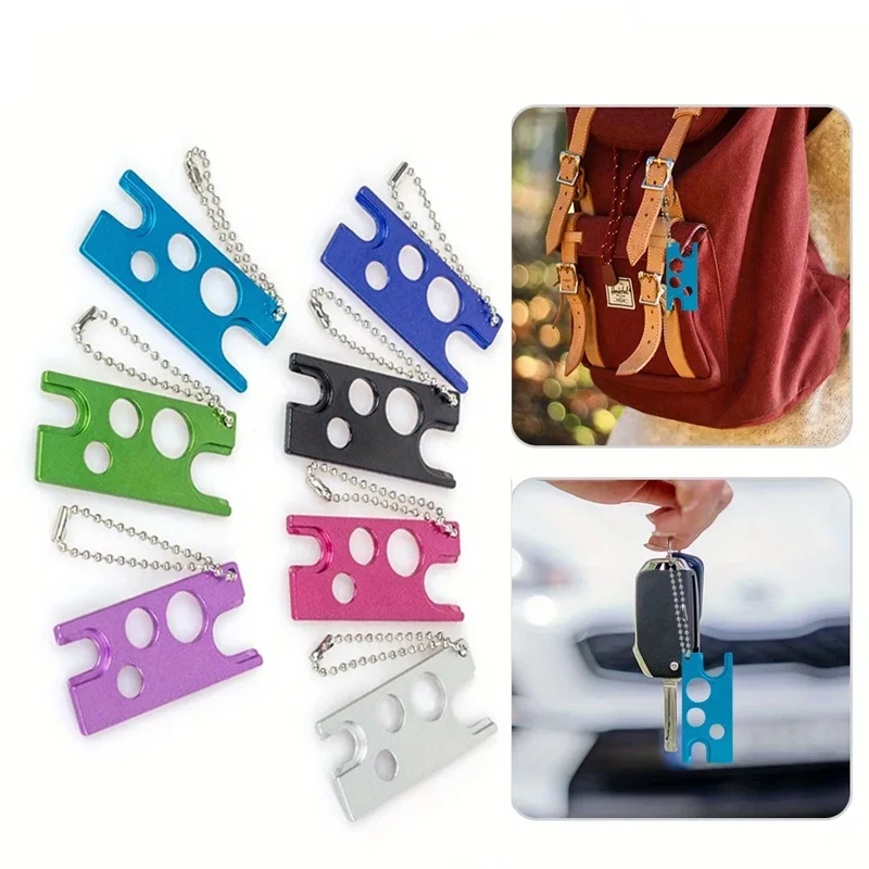 1 pièce Outil clé en métal pour ouvrir et retirer les bouchons et les billes de bouteilles d'huiles essentielles