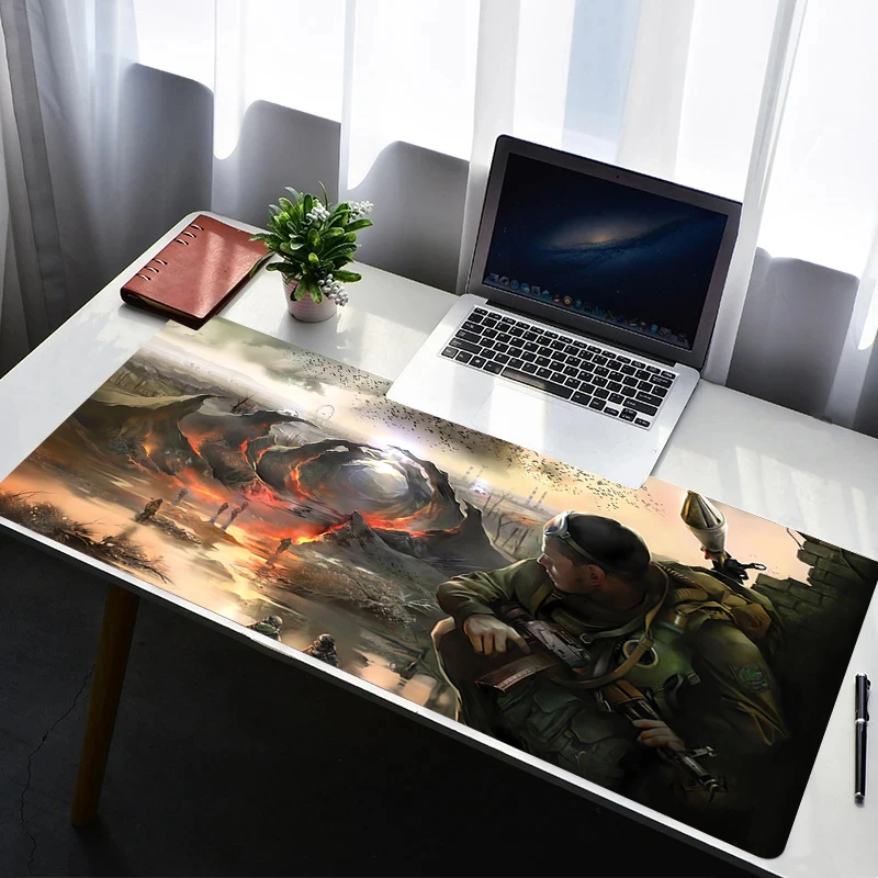 

Mouse Pad Non Slip Rubber Cartoon Mousepad Laptop S-stalker 2 Gamer Cabinet Keyboard Pad Office Computer Gaming Desk Mouse Mat