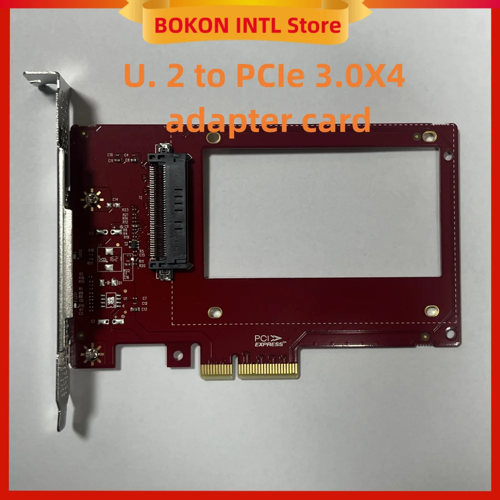 2.5-inch NVMe U.2 SSD hard drive SF8639 interface to PCIe 3.0X4 adapter card for Intel 2.5