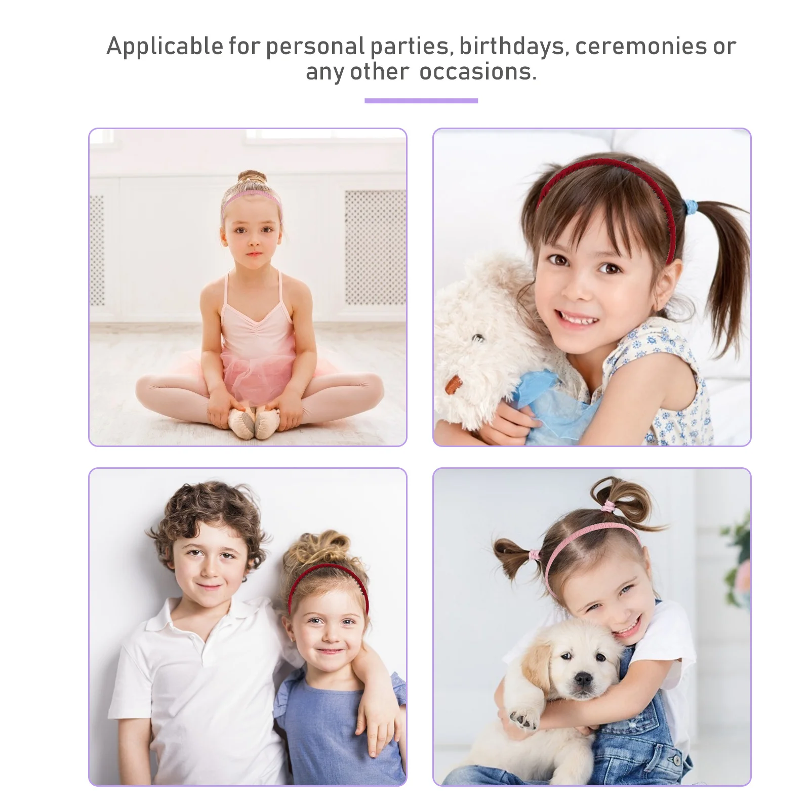 

8 шт., расческа для волос, обручи для волос, нескользящие аксессуары, простой дизайн, повседневная одежда, расческа, обруч для волос, повязка на голову для девочек