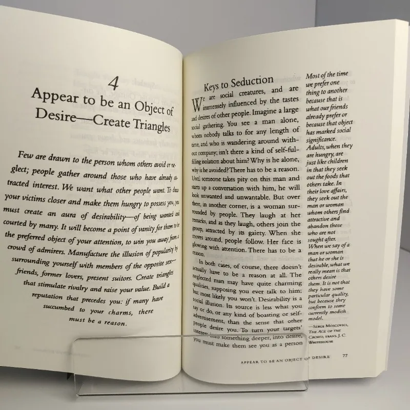 El arte conciso de la seducción: una guía moderna de las estrategias atemporais del deseo humano